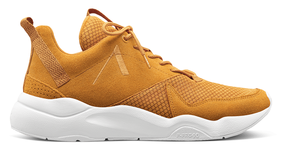 ARKK Collection Asymtrix Suede 3.0 F-PRO90 | Mustard | Men Asymtrix